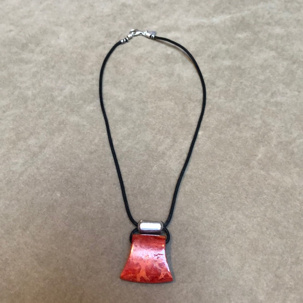 Silpada coral sponge necklace